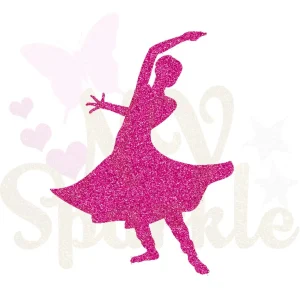 Motif appliqué thermocollant Danseuse indienne Bollywood