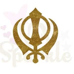 Motif appliqué thermocollant Khanda SIKH
