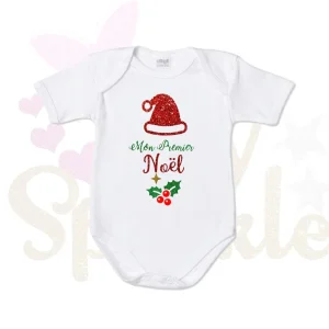 Body bébé "mon premier noël"