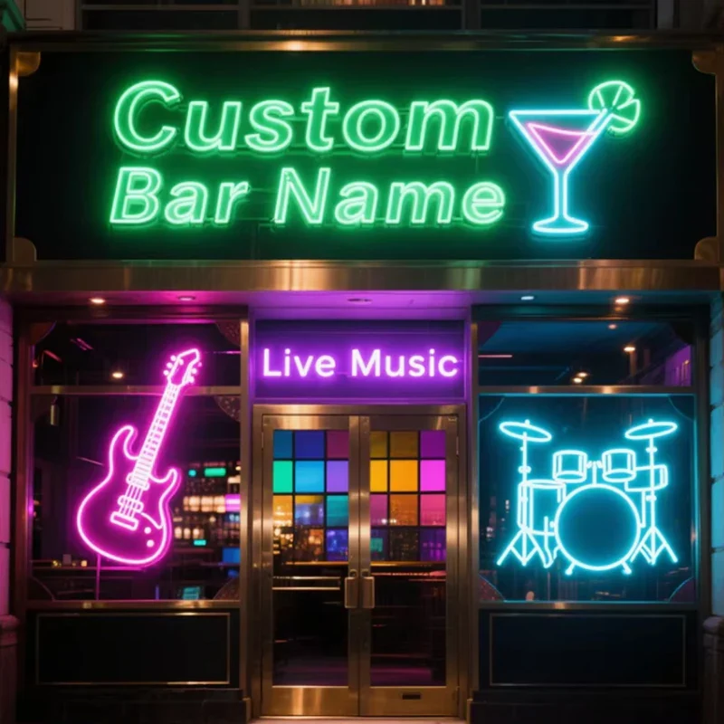 Enseigne au néon personnalisée LED pour décoration intérieure - Créez votre ambiance unique – Image 4
