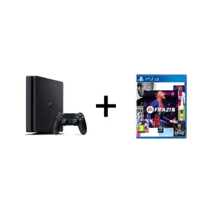 Pack Console PlayStation 4 Slim + jeu Fifa 2021