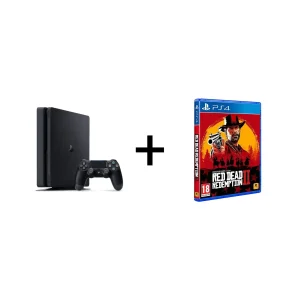 Pack Console PlayStation 4 Slim + jeu Red Dead Redemption II