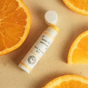 Stick à lèvres bio - orange douce