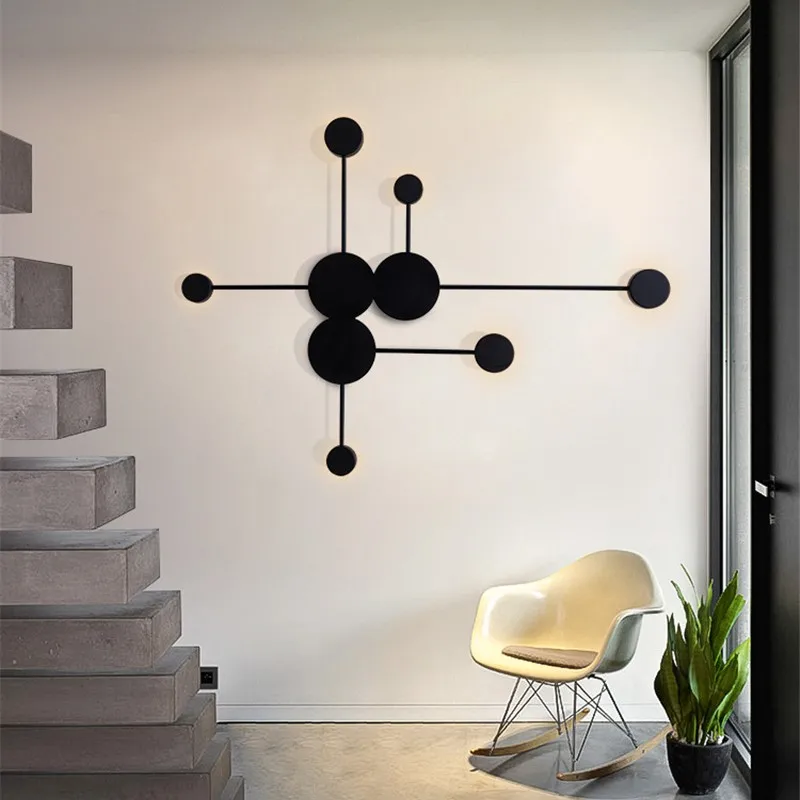 Applique murale LED design nordique pour couloir, salon et chambre - Luminaire decoratif moderne – Image 3