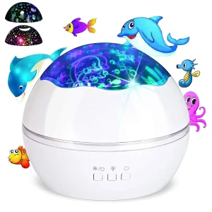 Projecteur de ciel étoilé Ball Star avec thèmes monde sous-marin et ciel étoilé pour décoration intérieure