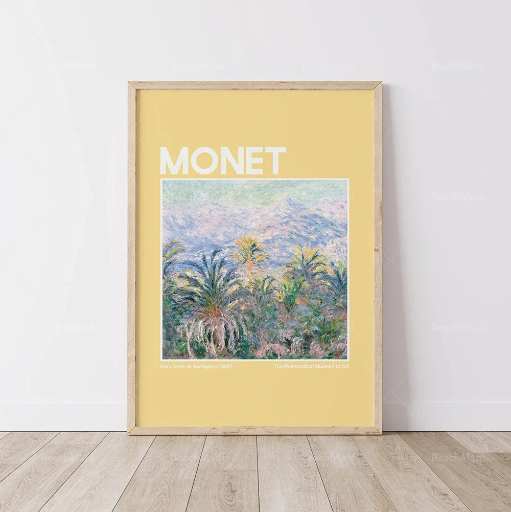 Impression sur toile Monet qualité muséale – déco murale élégante. – Image 9
