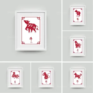 Toile imprimée Zodiaque Canvas haute qualité décoration murale