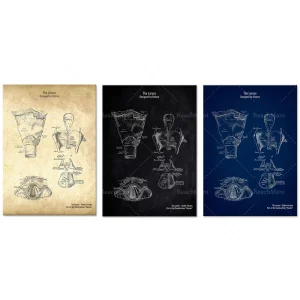 Affiche Anatomique Larynx Toile Canvas Haute Qualité 70x100cm Imprimée