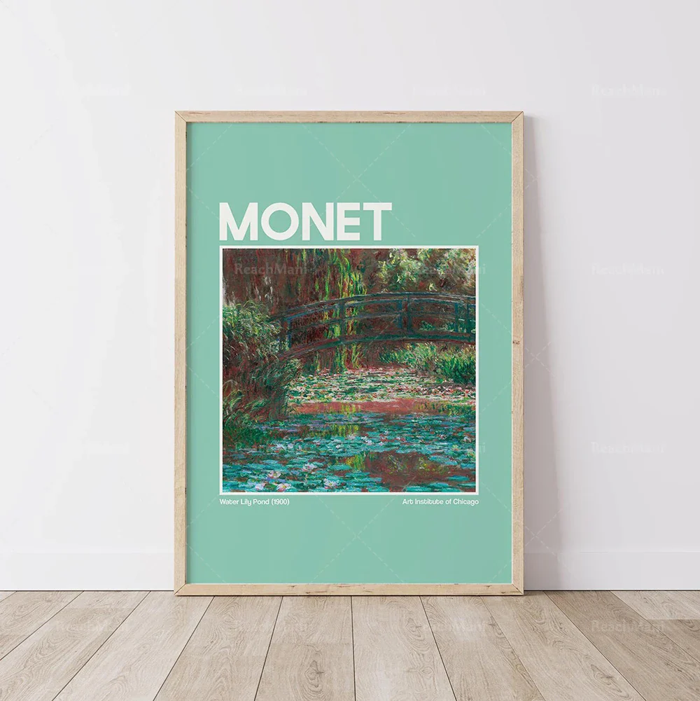 Impression sur toile Monet qualité muséale – déco murale élégante. – Image 8