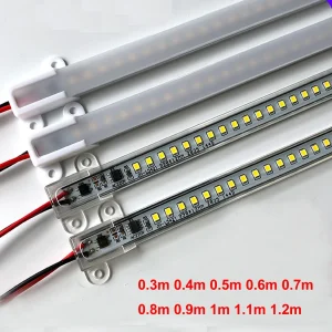 Barre lumineuse LED pour cuisine, rétroéclairage haute luminosité 7W, 50cm et 30cm