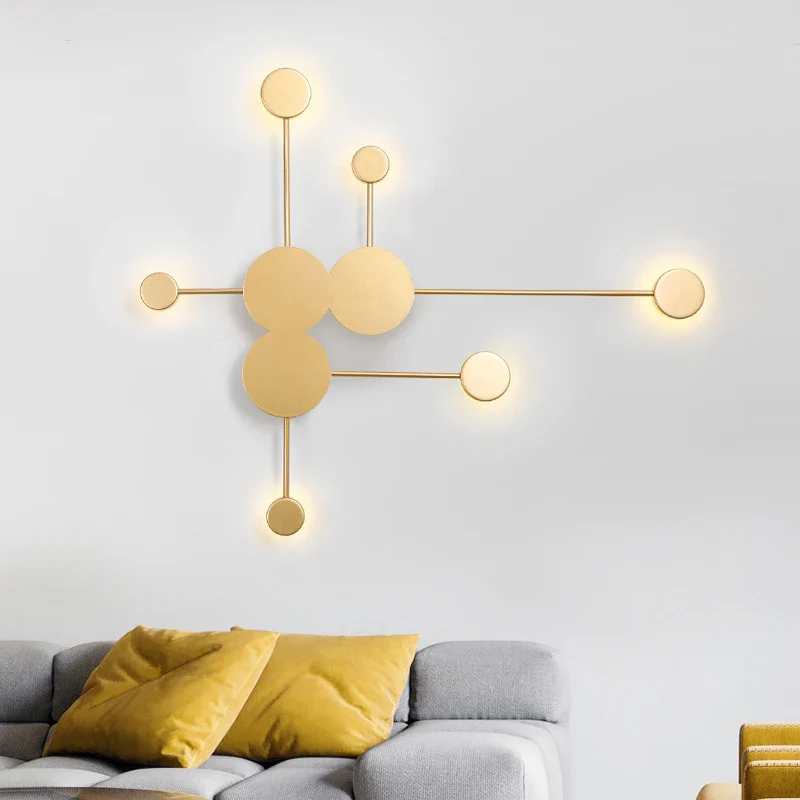 Applique murale LED design nordique pour couloir, salon et chambre - Luminaire decoratif moderne – Image 5