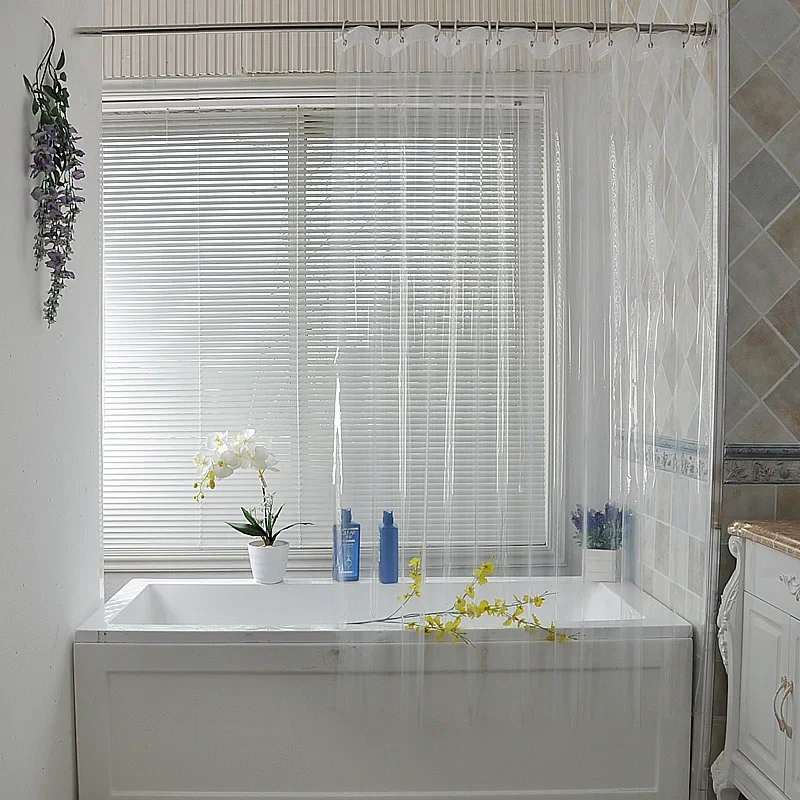 Rideau de douche long écologique – Image 3
