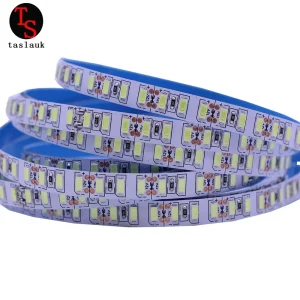 Bande LED pour plafond et armoire, 120 diodes/m, blanc chaud, 12V, 1 à 5m - Éclairage décoratif