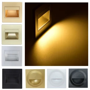 Applique murale LED pour escalier 1.5W blanc chaud froid éclairage intérieur