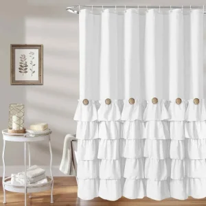 Rideau de douche baroque polyester