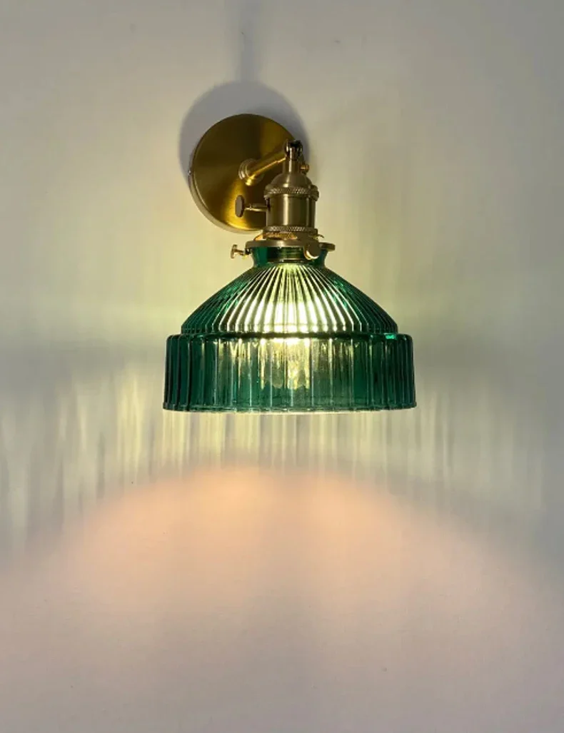 Applique murale LED rotative en laiton design nordique moderne pour couloir ou chambre – Image 6