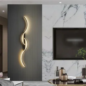 Applique murale LED design minimaliste moderne pour chambre, salon ou maison - Ombre Interieur