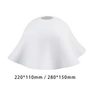 Abat-jour vintage pour lampe de chevet en PVC, décoration intérieure élégante pour salon et chambre
