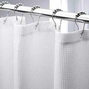 Rideau de douche polyester tissé