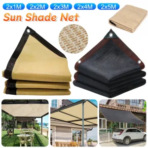Filet d'ombrage extérieur anti-UV pour plantes et terrasse - Protection solaire durable