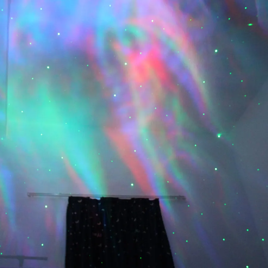 Projecteur laser RGB LED galaxie aurore veilleuse étoiles ciel nébuleuse nuage pour chambre – Image 5