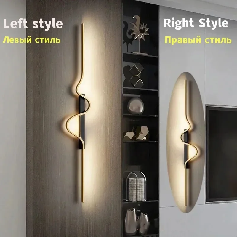 Applique murale LED moderne pour salon, chambre ou bureau - Éclairage décoratif design – Image 4