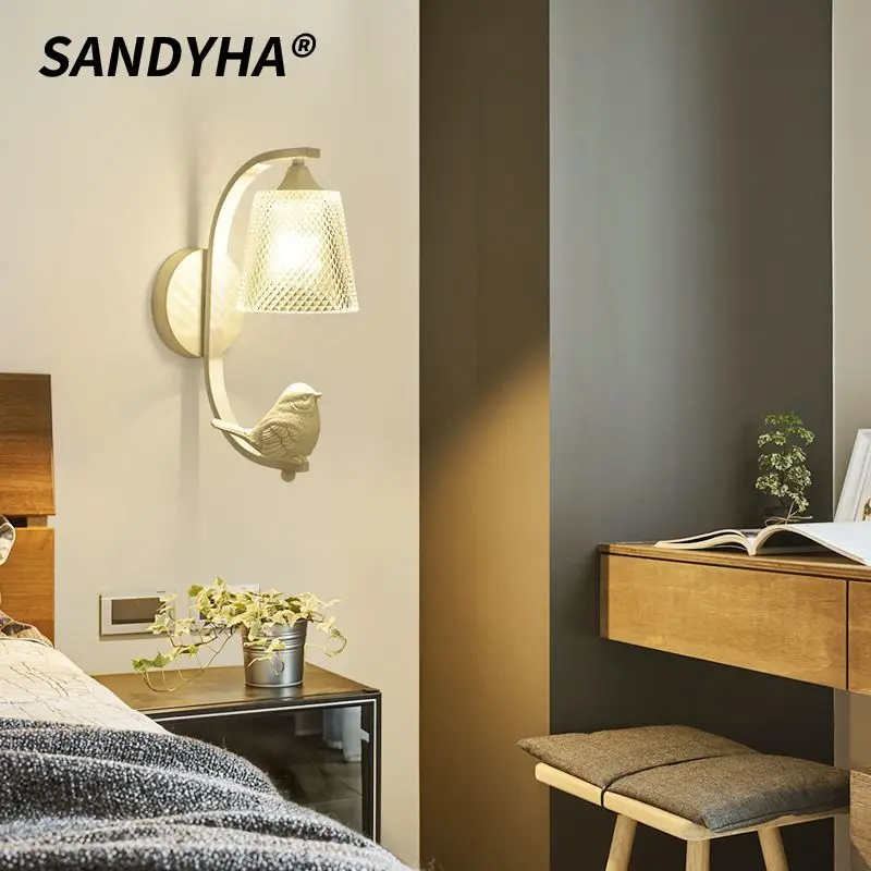 Lustre suspendu LED moderne style nordique pour chambre et salon - Éclairage design