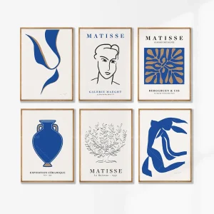 Toile imprimée Matisse en canvas premium pour décoration murale élégante