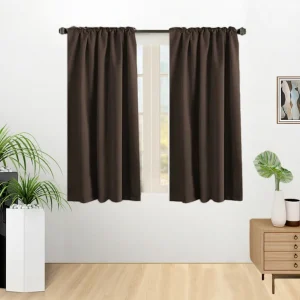 Rideau occultant thermique moderne pour cuisine et chambre - Installation au plafond