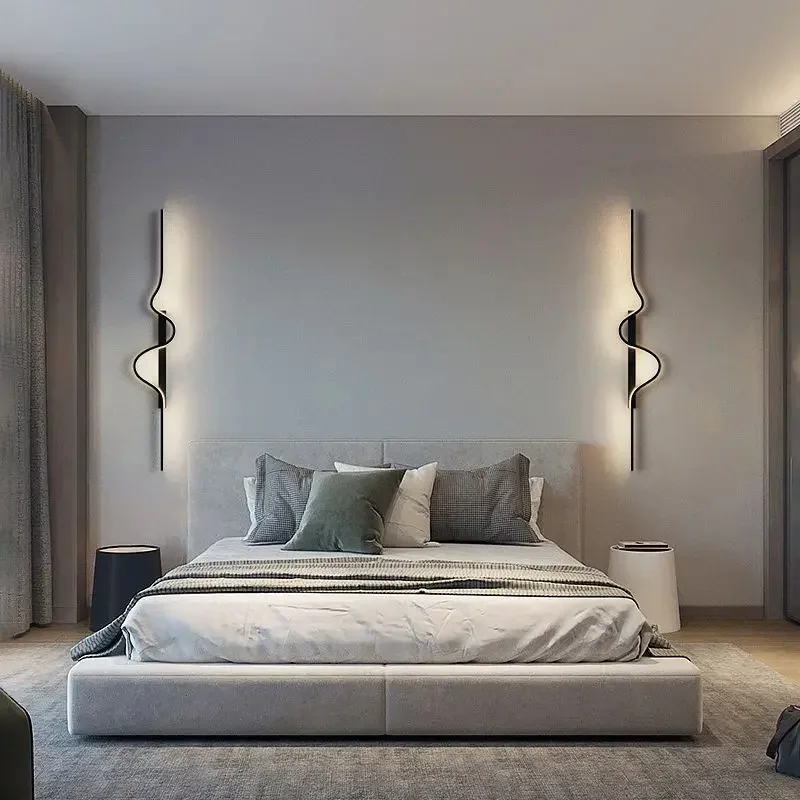 Applique murale LED moderne pour salon, chambre ou bureau - Éclairage décoratif design – Image 5