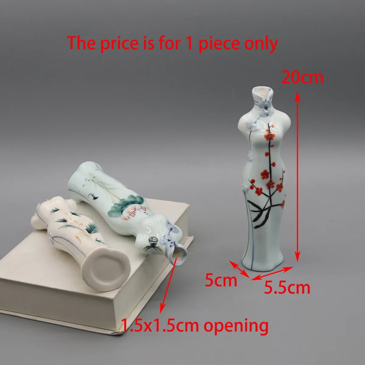 Vase Figurine en Céramique – Décor Intérieur Élégant Artisanal – Image 3