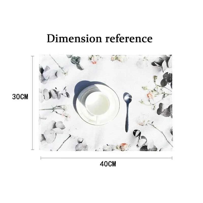 Dessous de plat marocain 30x40cm en polyester - 2 ou 4 sets pour décoration de table moderne – Image 6