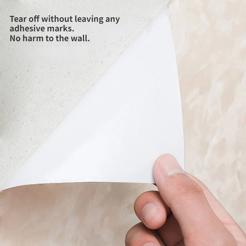 Papier peint adhésif imperméable pour salle de bain, 10 mètres, motifs modernes et bohême, facile à poser – Image 5