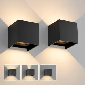 Applique Murale LED Étanche IP65 Extérieure Intérieure - Éclairage Moderne pour Salon Escalier