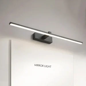 Applique murale LED moderne pour salle de bains - Éclairage design et fonctionnel