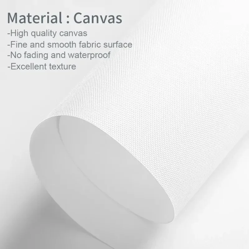 Toile d'olivier chic sans cadre - Décoration murale imperméable pour salon et chambre – Image 5