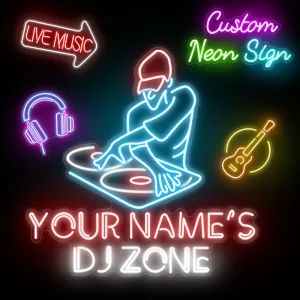 Enseigne au néon personnalisée LED pour décoration intérieure - Créez votre ambiance unique