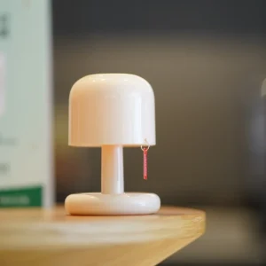 Mini lampe de table champignon coucher du soleil rechargeable USB - Veilleuse LED pour décoration intérieure