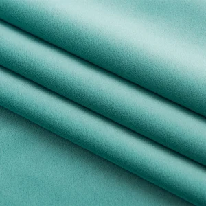 Rideau occultant bleu turquoise en polyester