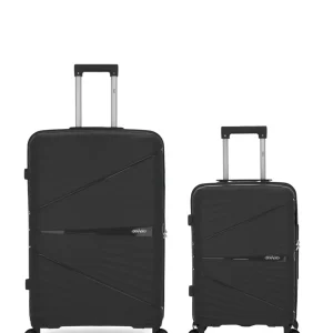 Lot de 2 Valises Rigides Grand Format et Cabine VELA