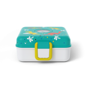 Boîte Snacky Dinosaure – Format carré – MonBento