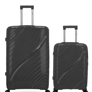 Lot de 2 Valises Rigides Grand Format et Cabine LYRA