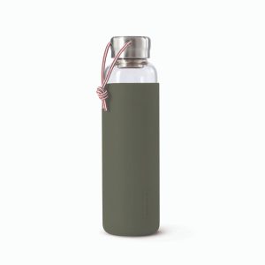 Gourde en verre Black Blum – Olive