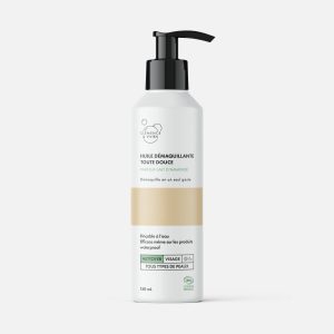 Huile démaquillante toute douce – Parfum lait d’amande – Clémence & Vivien