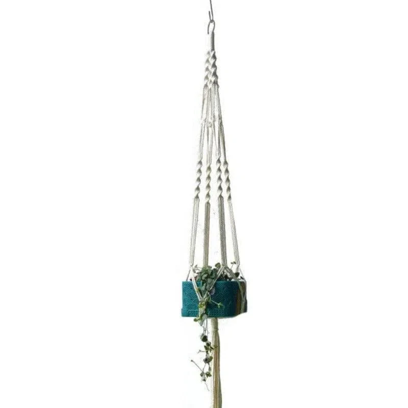 Macramé Suspension Plante – Image 6