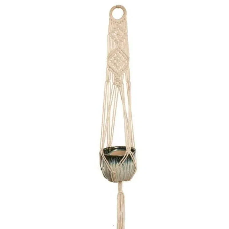 Macramé Suspension Plante – Image 7