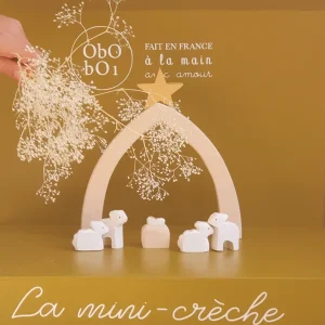 Pack mini moutons – crèche de Noël
