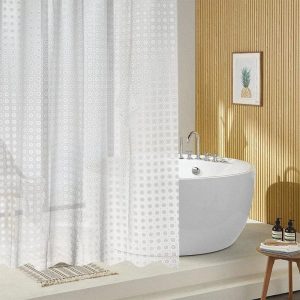 Rideau De Douche Transparent