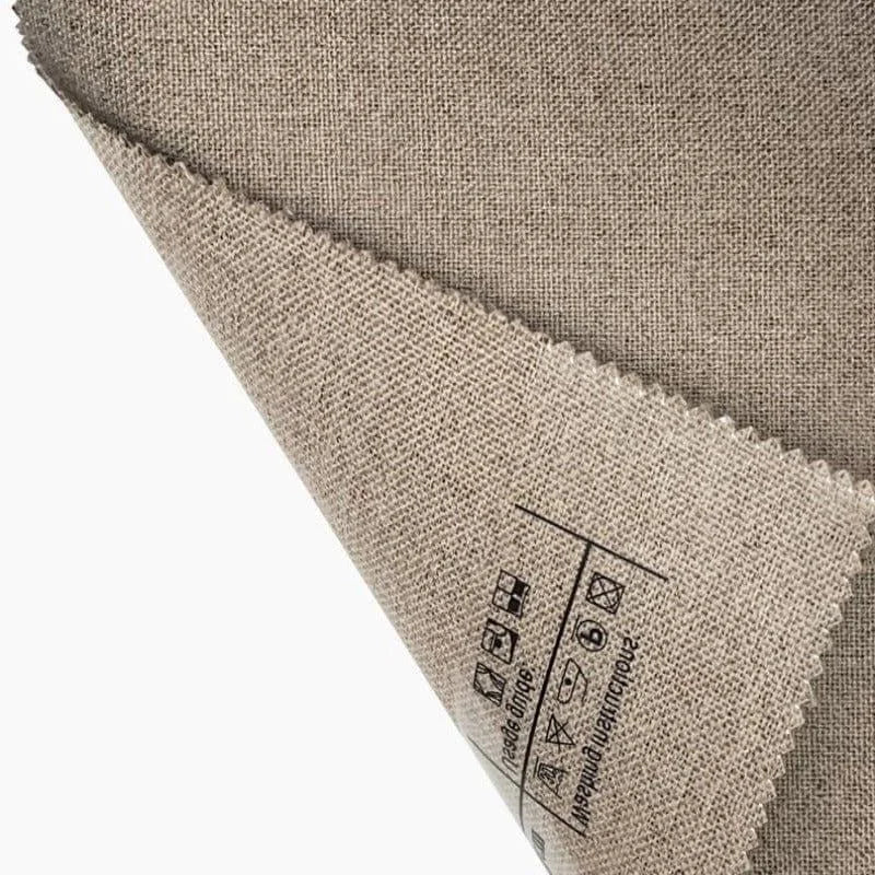 Rideau En Polyester Beige Style Contemporain Pour Salon