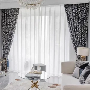 Rideau Motif Zebre